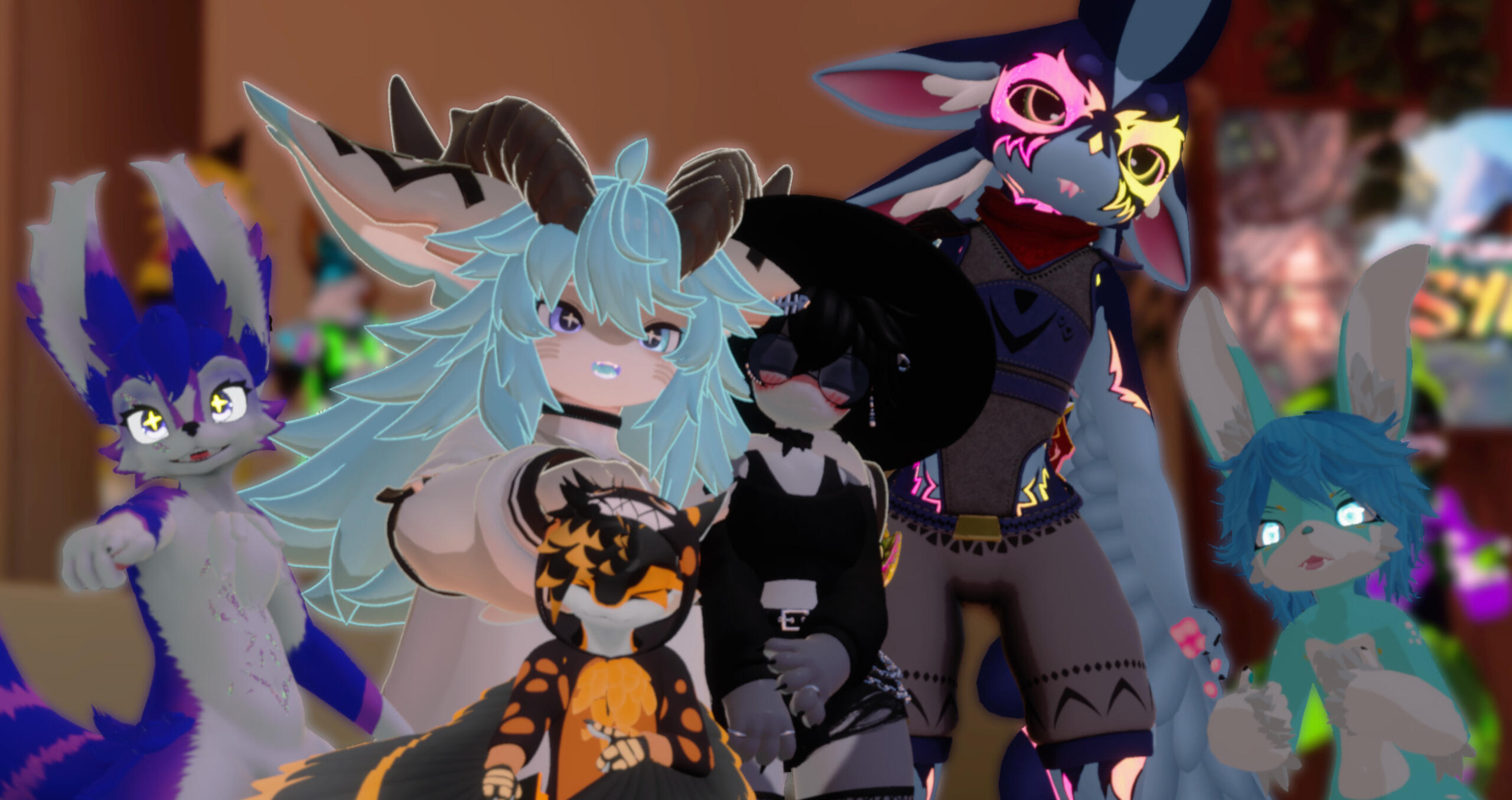 Group photo at Furality Sylva